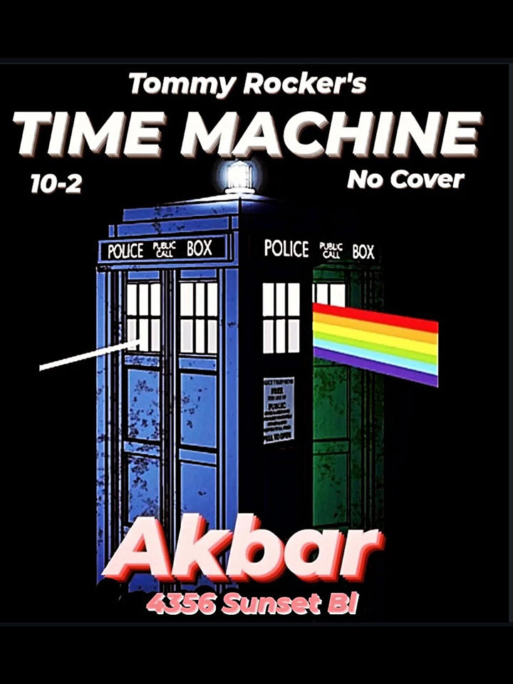 Tommy Rocker's Time Machine – September 4, 2026 at AKBAR